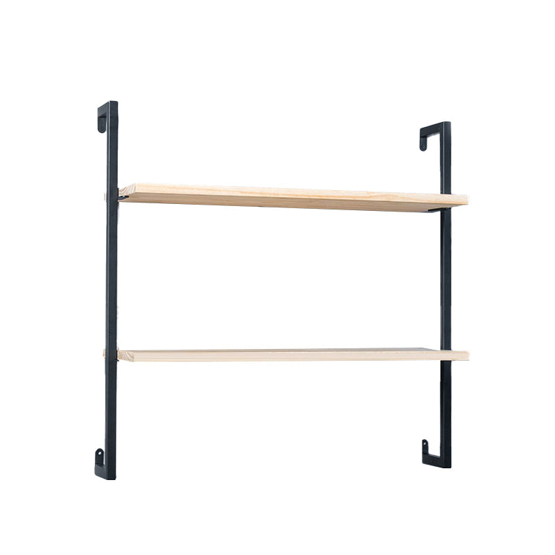 Estantería flotante de madera escandinava 9.8 "