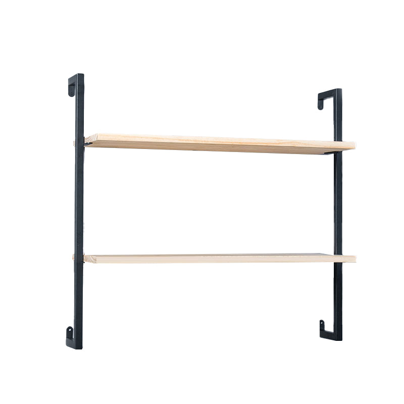 Estantería flotante de madera escandinava 9.8 "