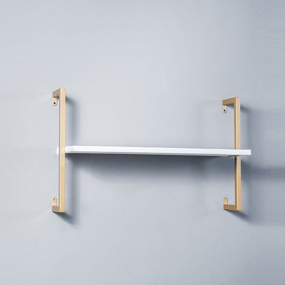 Estantería flotante de madera escandinava 9.8 "