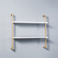 Estantería flotante de madera escandinava 9.8 "