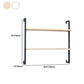 Estantería flotante de madera escandinava 9.8 "