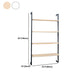 Estantería flotante de madera escandinava 9.8 "
