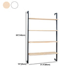 Estantería flotante de madera escandinava 9.8 "