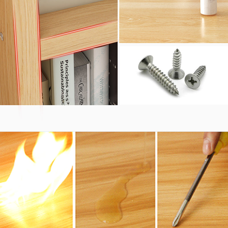 Engineer Wooden Bookcase Modern Home Living Room Corner Bookshelf Clearhalo 'Bookcases' 'furn' 'furn_bookcases' 'Furniture' 'Office Furniture' 5429491