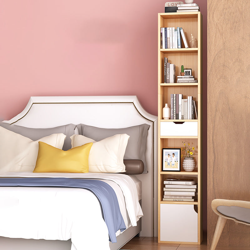 Engineer Wooden Bookcase Modern Home Living Room Corner Bookshelf Clearhalo 'Bookcases' 'furn' 'furn_bookcases' 'Furniture' 'Office Furniture' 5429493