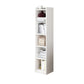 Engineer Wooden Bookcase Modern Home Living Room Corner Bookshelf 12.9"L x 11.8"W x 59.8"H White Clearhalo 'Bookcases' 'furn' 'furn_bookcases' 'Furniture' 'Office Furniture' 5429494