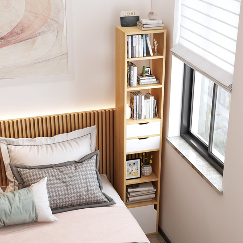 Engineer Wooden Bookcase Modern Home Living Room Corner Bookshelf Clearhalo 'Bookcases' 'furn' 'furn_bookcases' 'Furniture' 'Office Furniture' 5429498