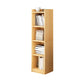 Engineer Wooden Bookcase Modern Home Living Room Corner Bookshelf 12.9"L x 11.8"W x 48.8"H Natural Clearhalo 'Bookcases' 'furn' 'furn_bookcases' 'Furniture' 'Office Furniture' 5429501