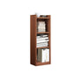 Engineer Wooden Bookcase Modern Home Living Room Corner Bookshelf 11.8"L x 9.4"W x 37.8"H Walnut Clearhalo 'Bookcases' 'furn' 'furn_bookcases' 'Furniture' 'Office Furniture' 5429509