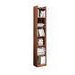 Engineer Wooden Bookcase Modern Home Living Room Corner Bookshelf 11.8"L x 9.4"W x 70.9"H Walnut Clearhalo 'Bookcases' 'furn' 'furn_bookcases' 'Furniture' 'Office Furniture' 5429512