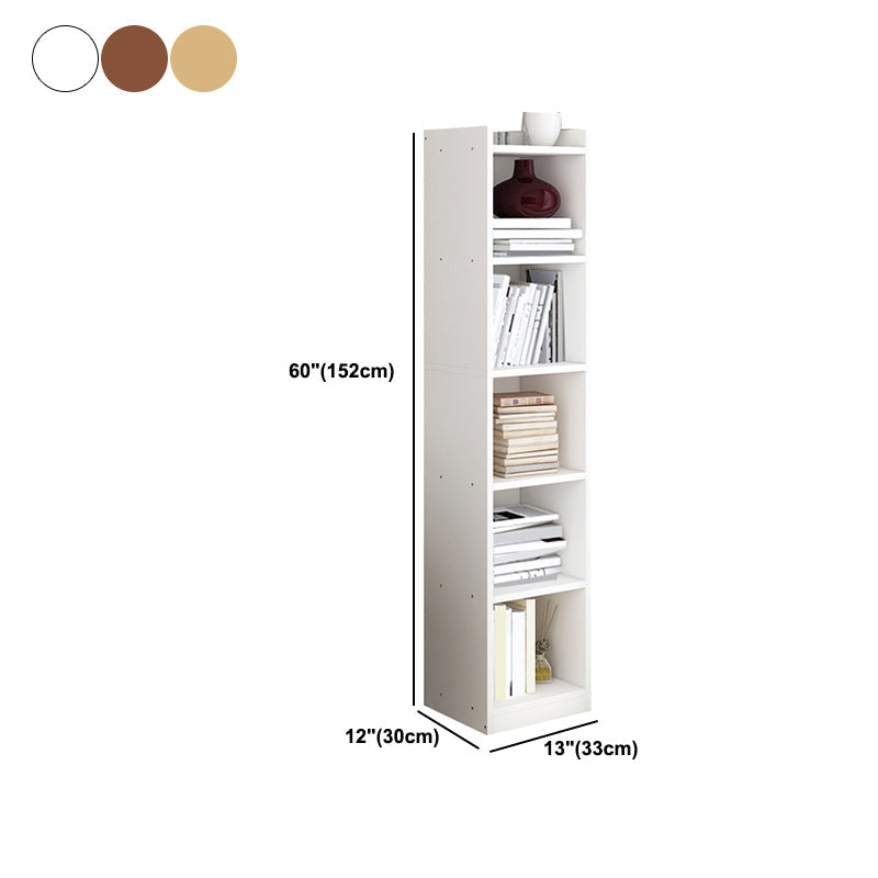 Engineer Wooden Bookcase Modern Home Living Room Corner Bookshelf Clearhalo 'Bookcases' 'furn' 'furn_bookcases' 'Furniture' 'Office Furniture' 5429517