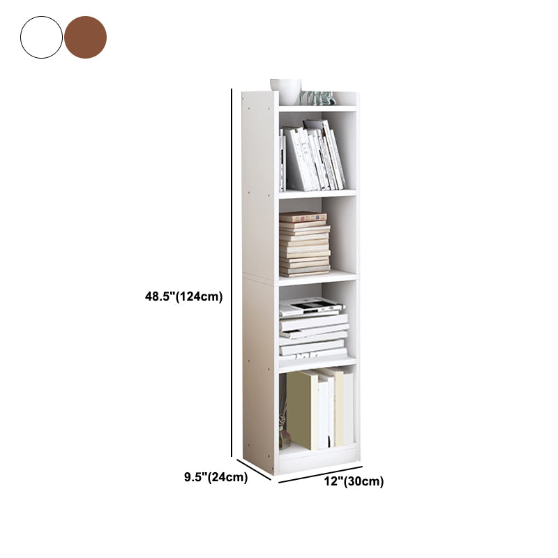 Engineer Wooden Bookcase Modern Home Living Room Corner Bookshelf Clearhalo 'Bookcases' 'furn' 'furn_bookcases' 'Furniture' 'Office Furniture' 5429523