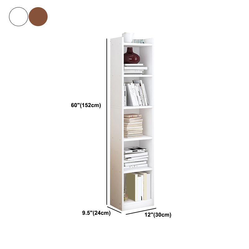 Engineer Wooden Bookcase Modern Home Living Room Corner Bookshelf Clearhalo 'Bookcases' 'furn' 'furn_bookcases' 'Furniture' 'Office Furniture' 5429524