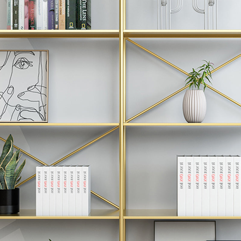 Libreria di archiviazione aperta rettangolo in metallo industriale