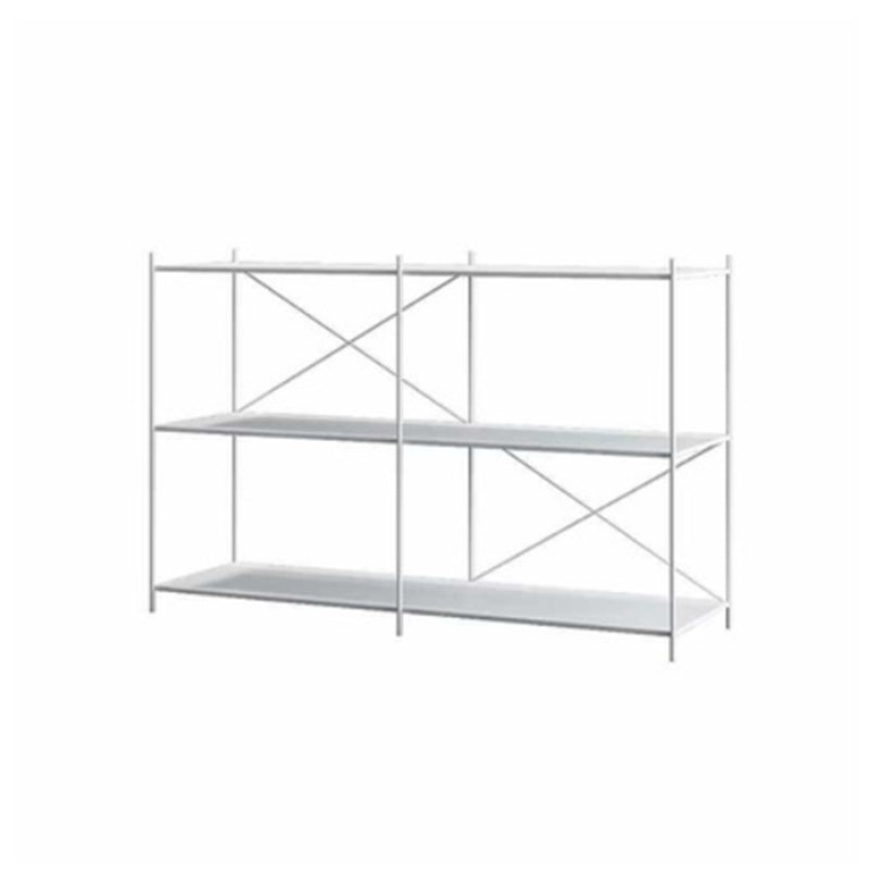 Libreria di archiviazione aperta rettangolo in metallo industriale