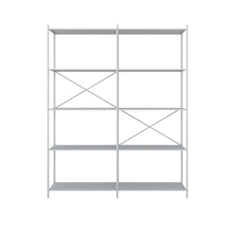 Libreria di archiviazione aperta rettangolo in metallo industriale