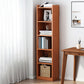 Closed Wood Bookcase Modern Minimalist Home Living Room Corner Bookshelf Clearhalo 'Bookcases' 'furn' 'furn_bookcases' 'Furniture' 'Office Furniture' 5429636