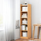 Closed Wood Bookcase Modern Minimalist Home Living Room Corner Bookshelf Clearhalo 'Bookcases' 'furn' 'furn_bookcases' 'Furniture' 'Office Furniture' 5429649