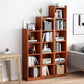 Closed Wood Bookcase Modern Minimalist Home Living Room Corner Bookshelf Clearhalo 'Bookcases' 'furn' 'furn_bookcases' 'Furniture' 'Office Furniture' 5429652