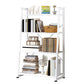 11.8 "Échelle de large étagère de livre contemporain Home Metal Libshelf
