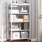 11.8 "Échelle de large étagère de livre contemporain Home Metal Libshelf