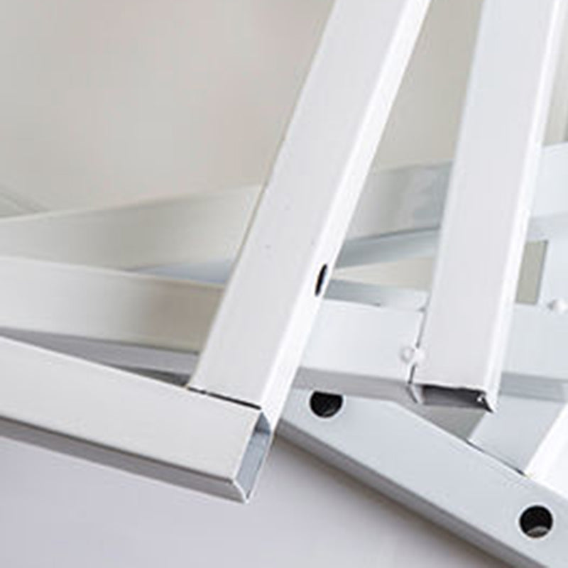 11.8 "Échelle de large étagère de livre contemporain Home Metal Libshelf