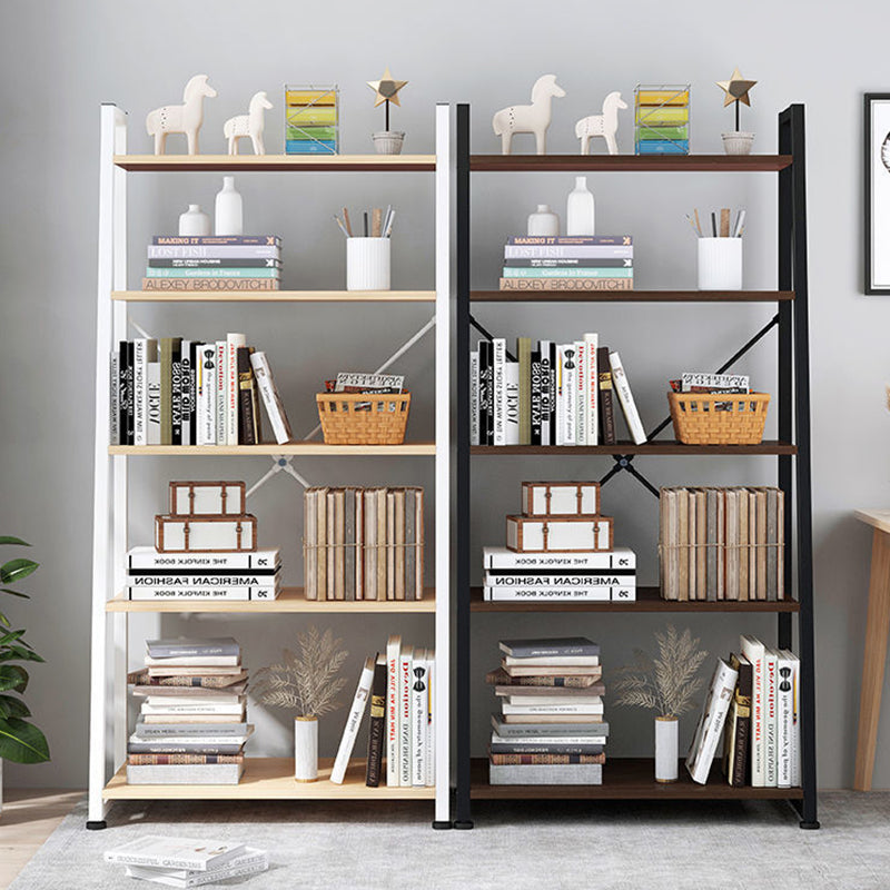 11.8 "Échelle de large étagère de livre contemporain Home Metal Libshelf