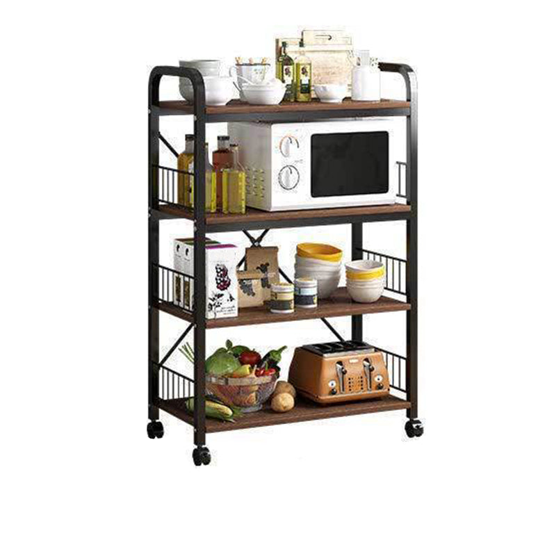 11.8 "Échelle de large étagère de livre contemporain Home Metal Libshelf