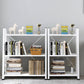11.8 "Échelle de large étagère de livre contemporain Home Metal Libshelf