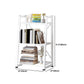 11.8 "Échelle de large étagère de livre contemporain Home Metal Libshelf