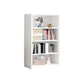 Metal Enclosed Bookshelf Modern Minimalist Rectangular Standard Bookcase
