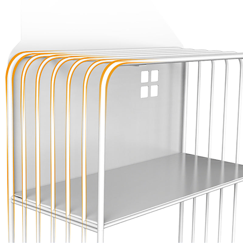 Abierta la estantería de la estantería escandinava Etagere estantería con estantes