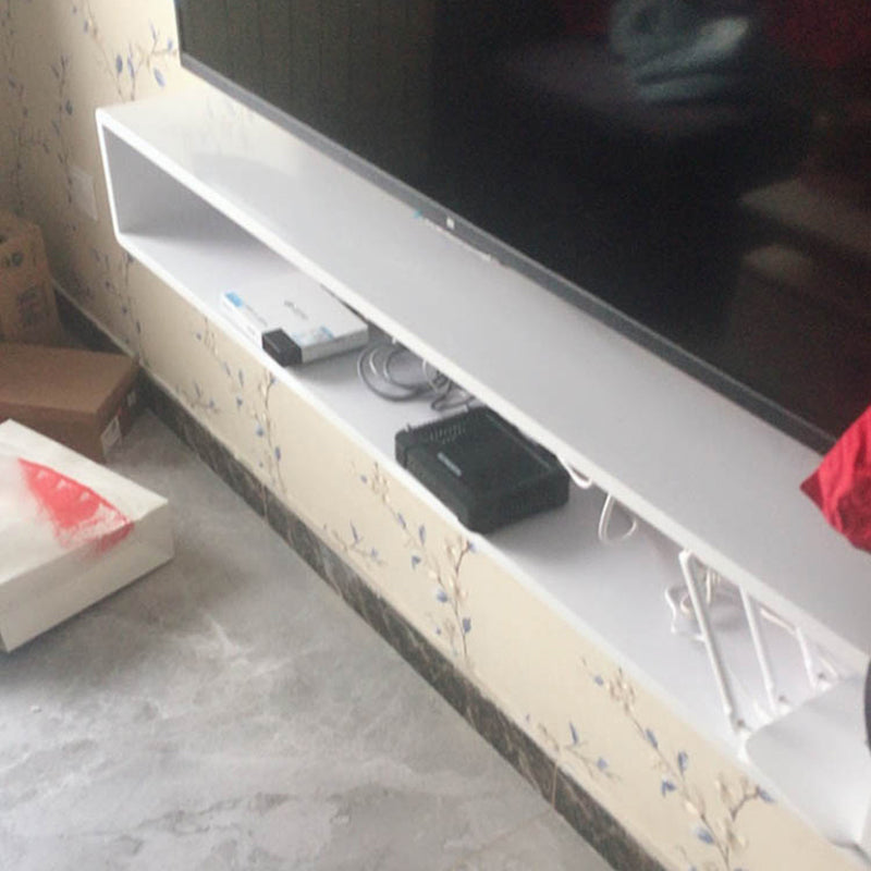 Scandinavian Wood TV Media Stand Matte Finish Media Console with Shelves Clearhalo 'furn' 'furn_tv_stands_entertainment_centers' 'Furniture' 'Living Room Furniture' 'TV Stands & Entertainment Centers' 'TV Stands & Media Storage Furniture' 'tv_stands_entertainment_centers' 5430001
