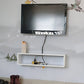 Scandinavian Wood TV Media Stand Matte Finish Media Console with Shelves Clearhalo 'furn' 'furn_tv_stands_entertainment_centers' 'Furniture' 'Living Room Furniture' 'TV Stands & Entertainment Centers' 'TV Stands & Media Storage Furniture' 'tv_stands_entertainment_centers' 5430002