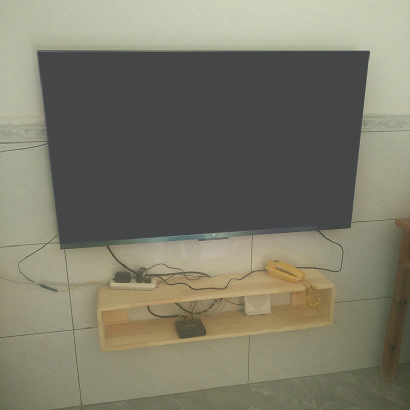 Scandinavian Wood TV Media Stand Matte Finish Media Console with Shelves Clearhalo 'furn' 'furn_tv_stands_entertainment_centers' 'Furniture' 'Living Room Furniture' 'TV Stands & Entertainment Centers' 'TV Stands & Media Storage Furniture' 'tv_stands_entertainment_centers' 5430007