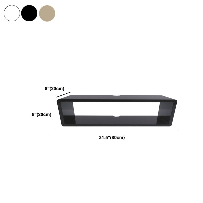 Scandinavian Wood TV Media Stand Matte Finish Media Console with Shelves Clearhalo 'furn' 'furn_tv_stands_entertainment_centers' 'Furniture' 'Living Room Furniture' 'TV Stands & Entertainment Centers' 'TV Stands & Media Storage Furniture' 'tv_stands_entertainment_centers' 5430010