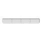 16 - Inch D White TV Console with Glide Drawer Included , Contemporary TV Stand