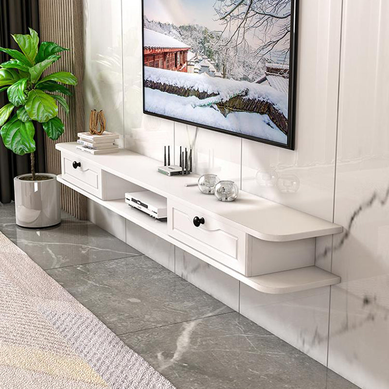 Scandinavian Wall-mounted TV Stand Faux Wood and Solid Wood TV Cabinet Clearhalo 'furn' 'furn_tv_stands_entertainment_centers' 'Furniture' 'Living Room Furniture' 'TV Stands & Entertainment Centers' 'TV Stands & Media Storage Furniture' 'tv_stands_entertainment_centers' 5430044