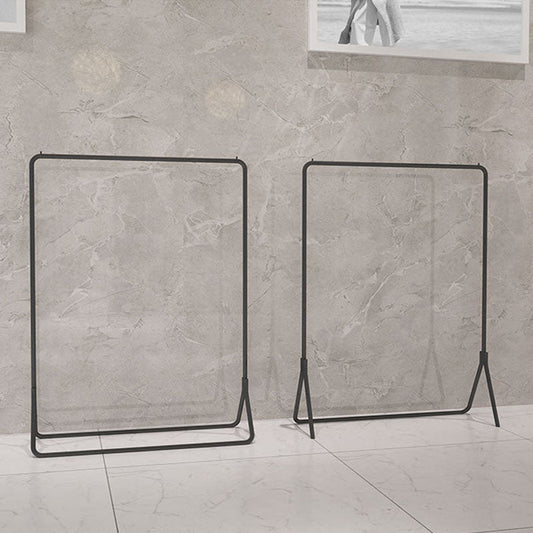 Zeitgenössischer Metallhalle Hanging Rail Eingangskit in Schwarz