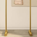 Gold Hall Stand Magnificent Metal Entry Hall Árbol con ganchos