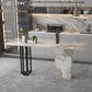 Double Pedestal Kitchen Counter Height Table Contemporary Rectangle Pub Table Clearhalo 'Bar Furniture' 'Bar Tables' 'bar_tables' 'furn' 'furn_bar_tables' 'Furniture' 'Kitchen & Dining Furniture' 5432765