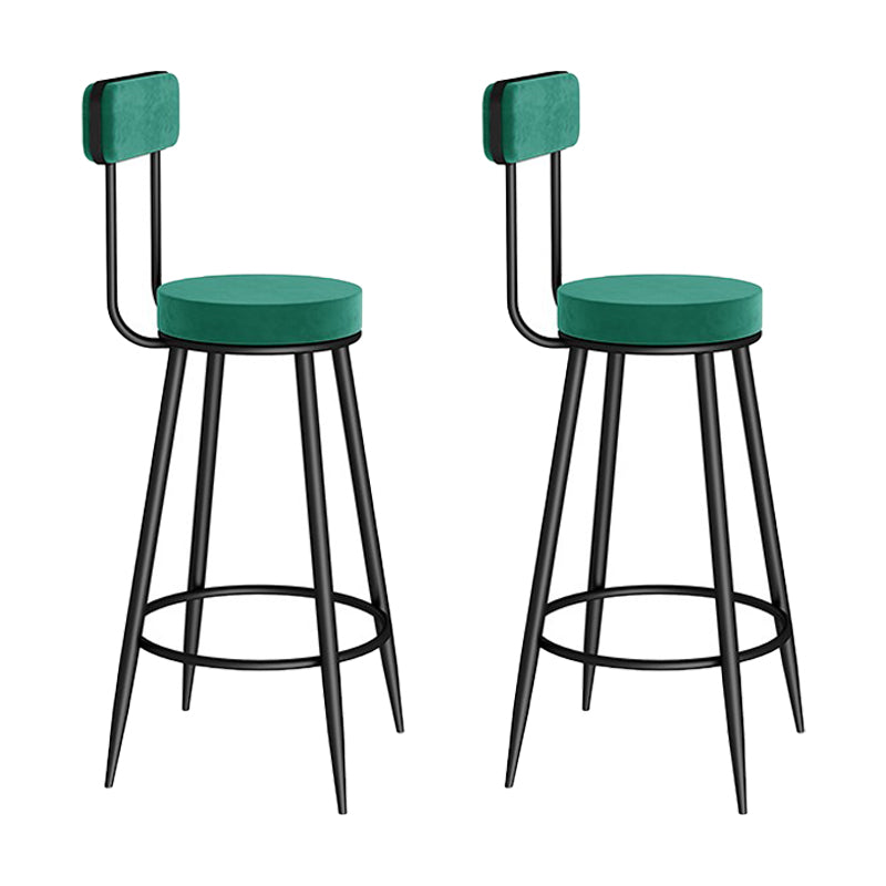 Sgabello moderno contropiede rotonde per soggiorno per soggiorno