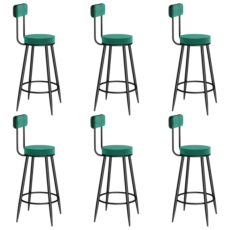 Sgabello moderno contropiede rotonde per soggiorno per soggiorno