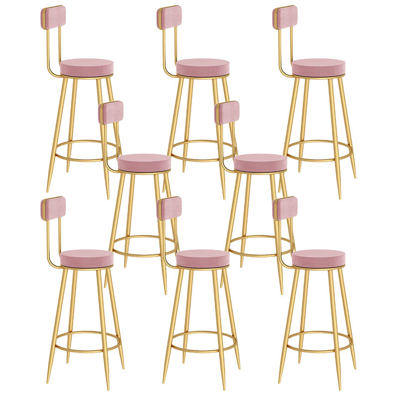 Sgabello moderno contropiede rotonde per soggiorno per soggiorno