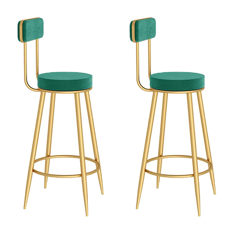 Sgabello moderno contropiede rotonde per soggiorno per soggiorno