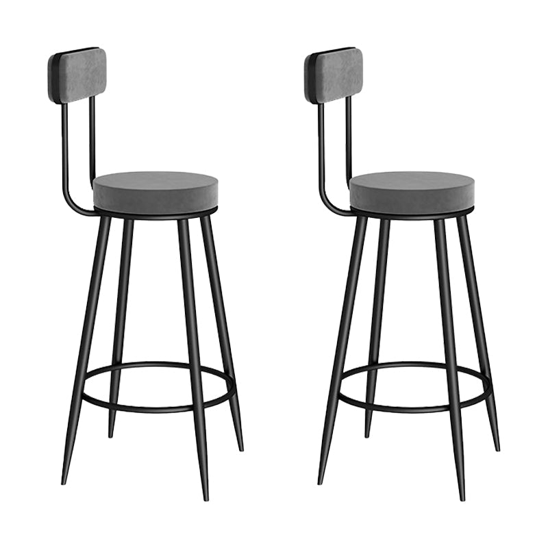 Sgabello moderno contropiede rotonde per soggiorno per soggiorno