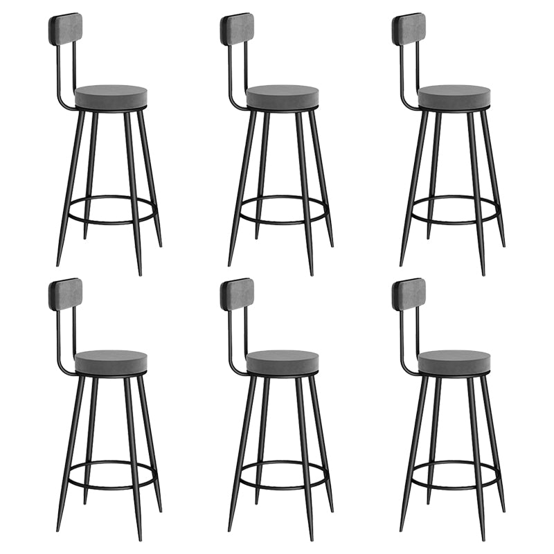 Sgabello moderno contropiede rotonde per soggiorno per soggiorno