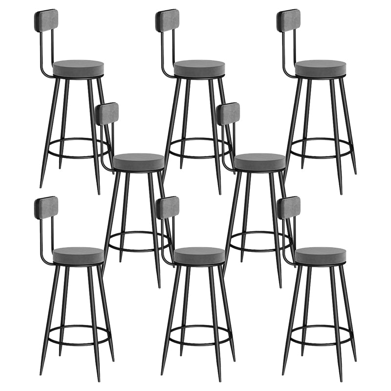 Sgabello moderno contropiede rotonde per soggiorno per soggiorno