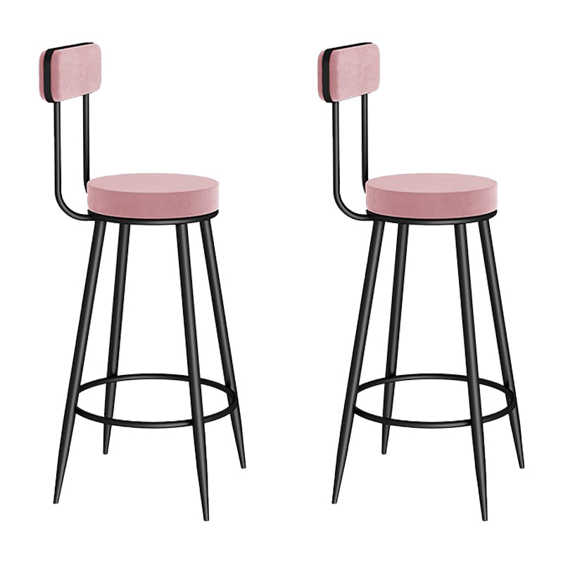 Sgabello moderno contropiede rotonde per soggiorno per soggiorno