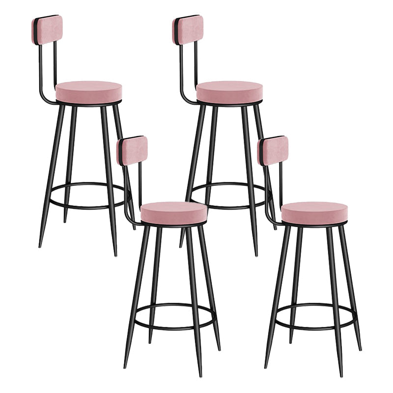 Sgabello moderno contropiede rotonde per soggiorno per soggiorno